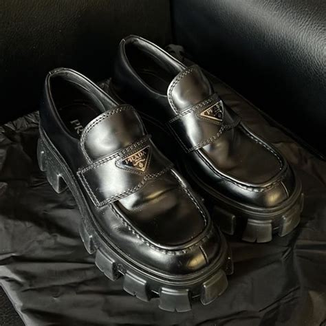 prada loafers poshmark|Prada Loafers .